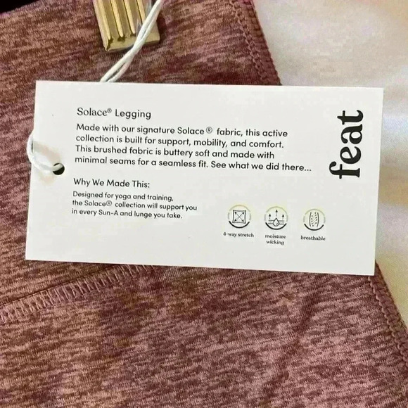 Feat Solace Leggings in GogiBerry Women’s Size Small - Picture 6 of 8